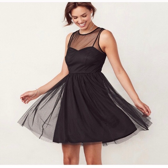 LC Lauren Conrad Dresses & Skirts - LC Lauren Conrad Midnight Garden Dress 8